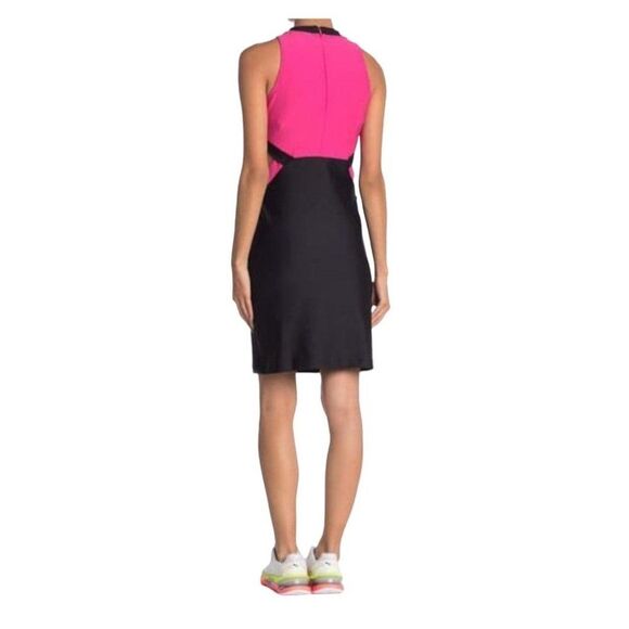 Puma Womens Dress Pink L Cut Out Active Black Athleisure - Picture 8 of 8
